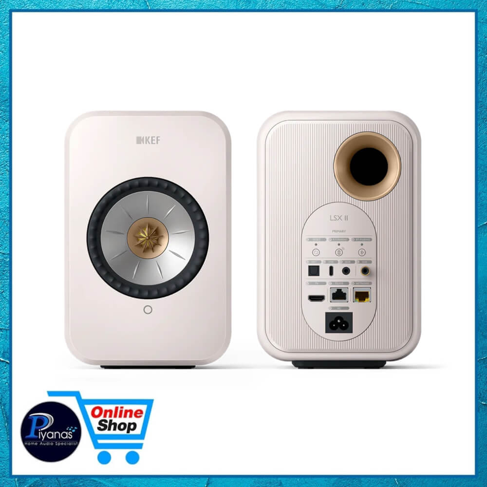 ลำโพง KEF : LS-X II (MINERAL WHITE)_1